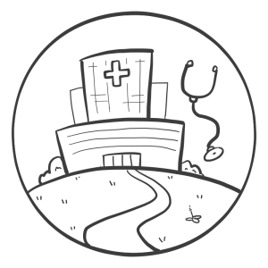 Illustration - a hospital